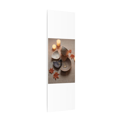 Candlelight Broken Pottery Canvas Art - Japandi Ma