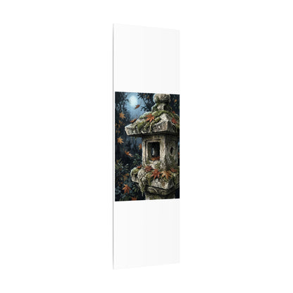 Shibui Stone Lantern Canvas Art - Japandi Minimal Line