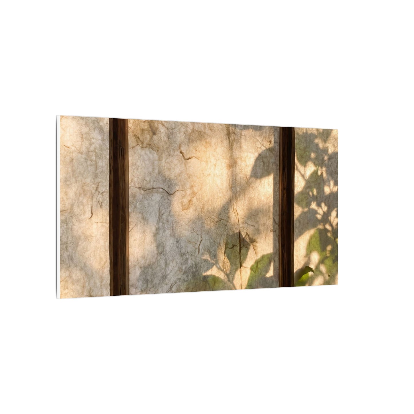 Golden Hour Shoji Screen Canvas Art - Japandi Mono No Aware