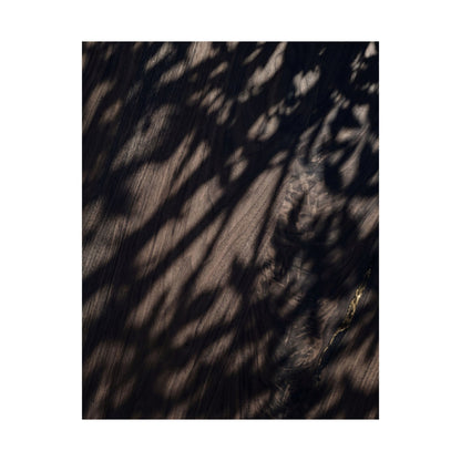 Datsuzoku Shadow Play Wall Art Print - Dark Japandi Shadow Zen
