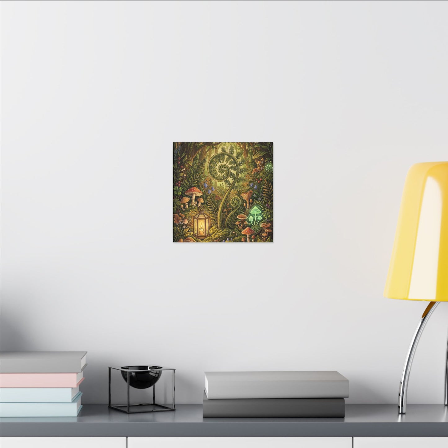 Elegant Ceramic Bowl Canvas Art - Minimal Line Japandi