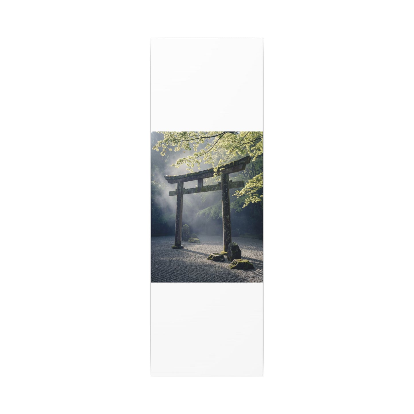 Torii Gate Canvas Art | Spring Zen Karesansui Art