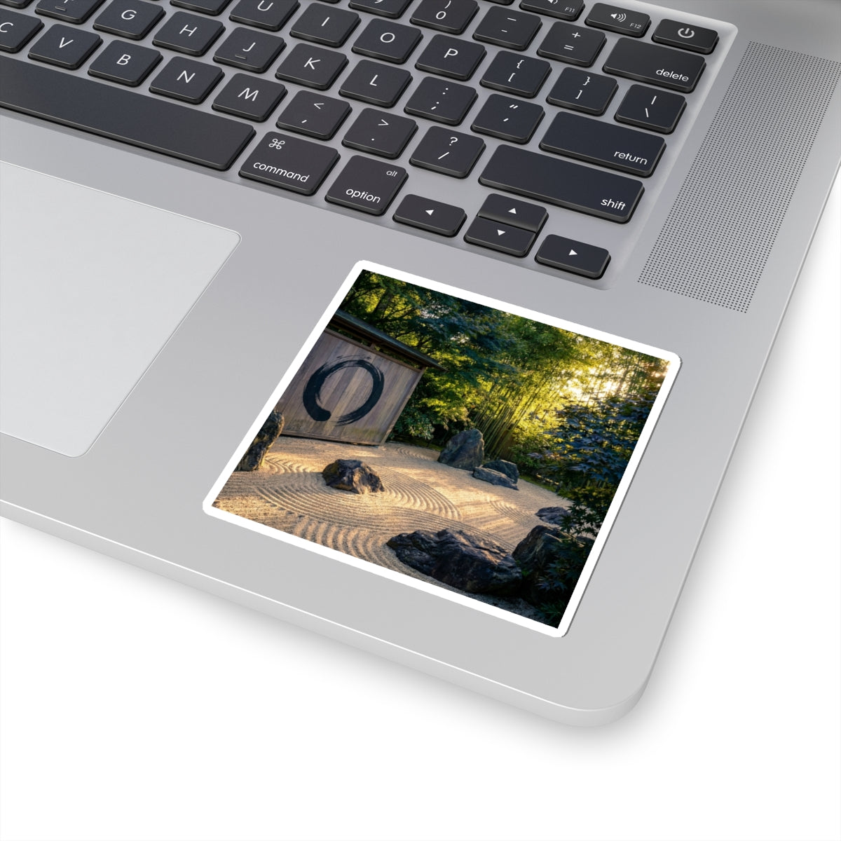 Summer Rock Garden Enso Sticker | Tranquil Decor