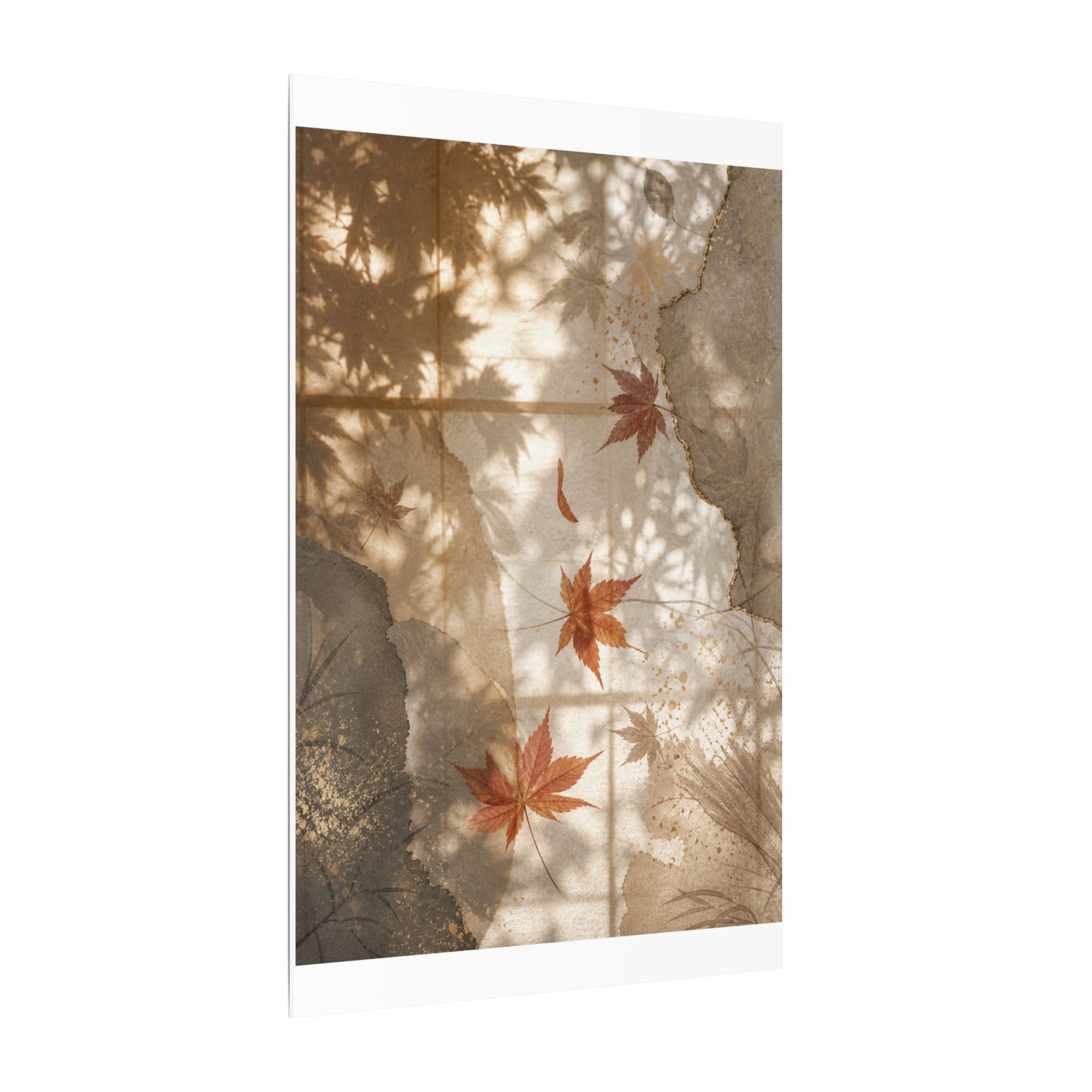 Datsuzoku Shoji Screen Canvas Art - Japandi Japanese Pattern