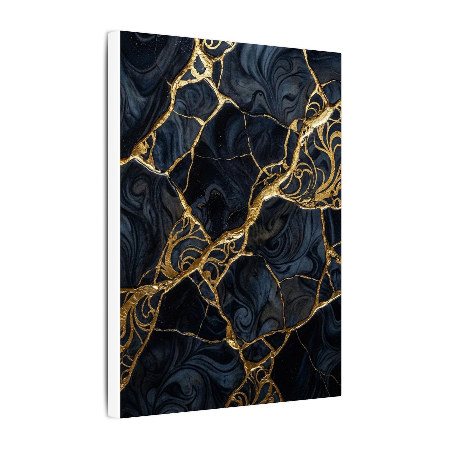 Kintsugi Gold Vein Canvas Art