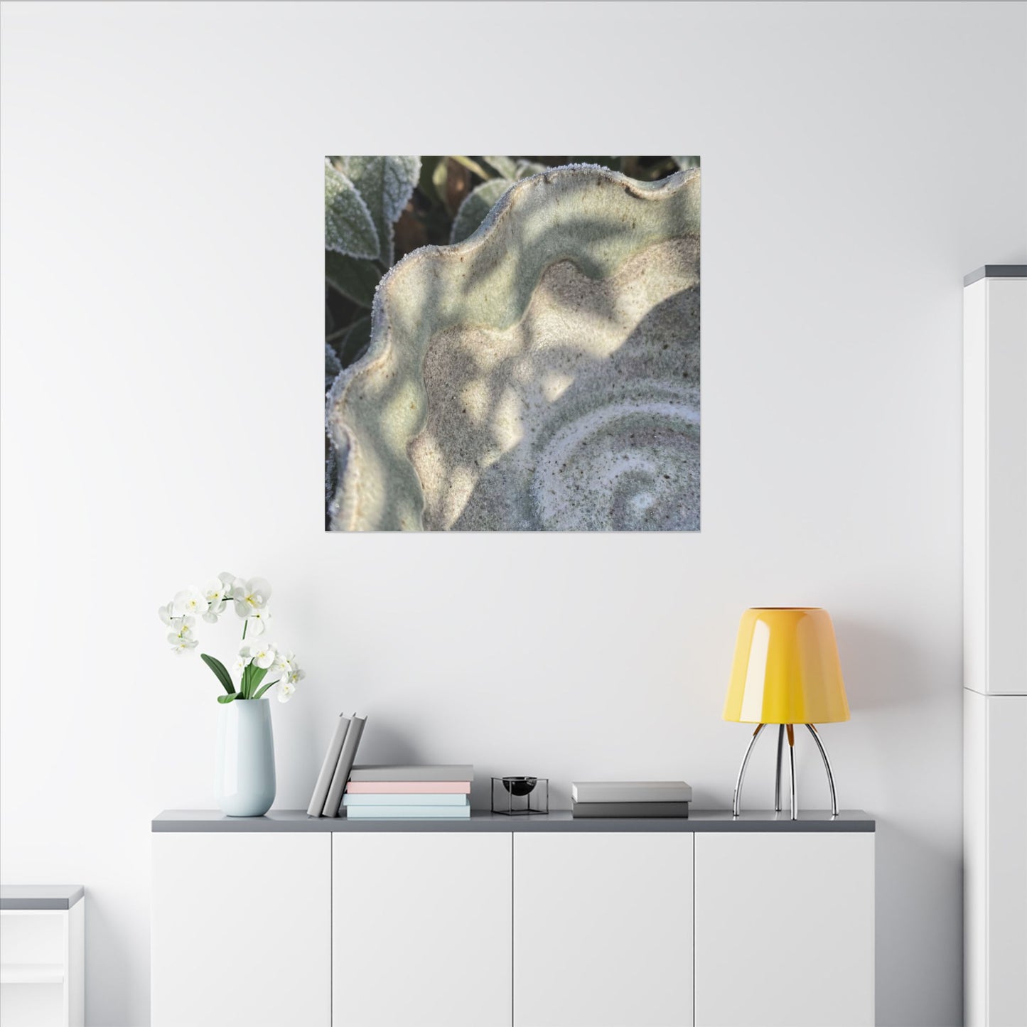Dappled Ceramic Bowl Canvas Art - Japandi Seijaku