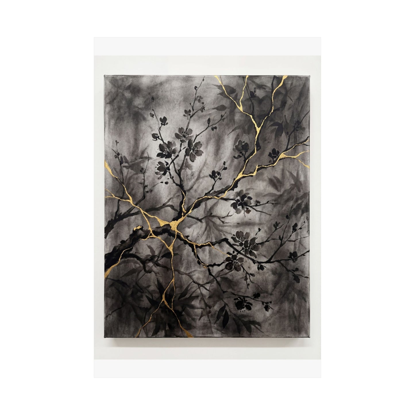 Cherry Blossom Summer Wall Art Print | Kintsugi Beautiful Design