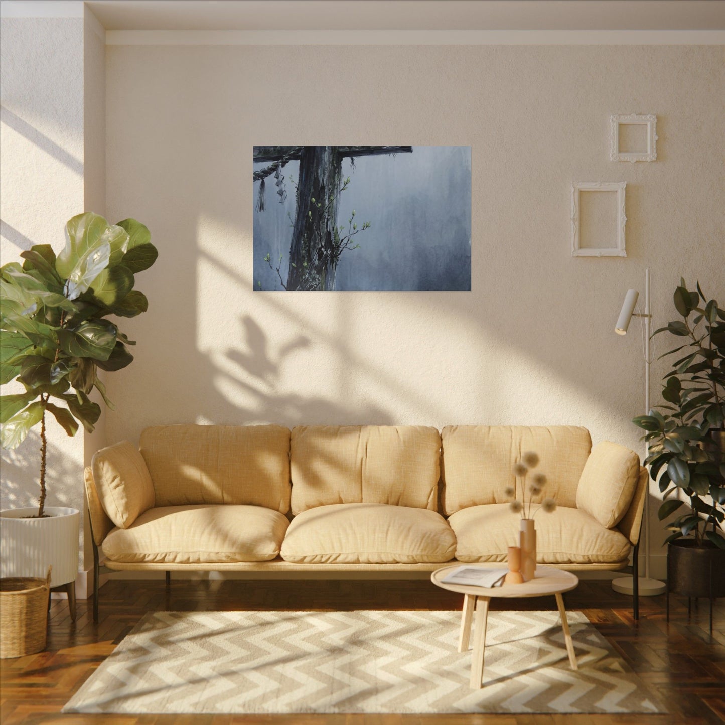 Spring Broken Pottery Broken Beauty Canvas Art | Artful Decor
