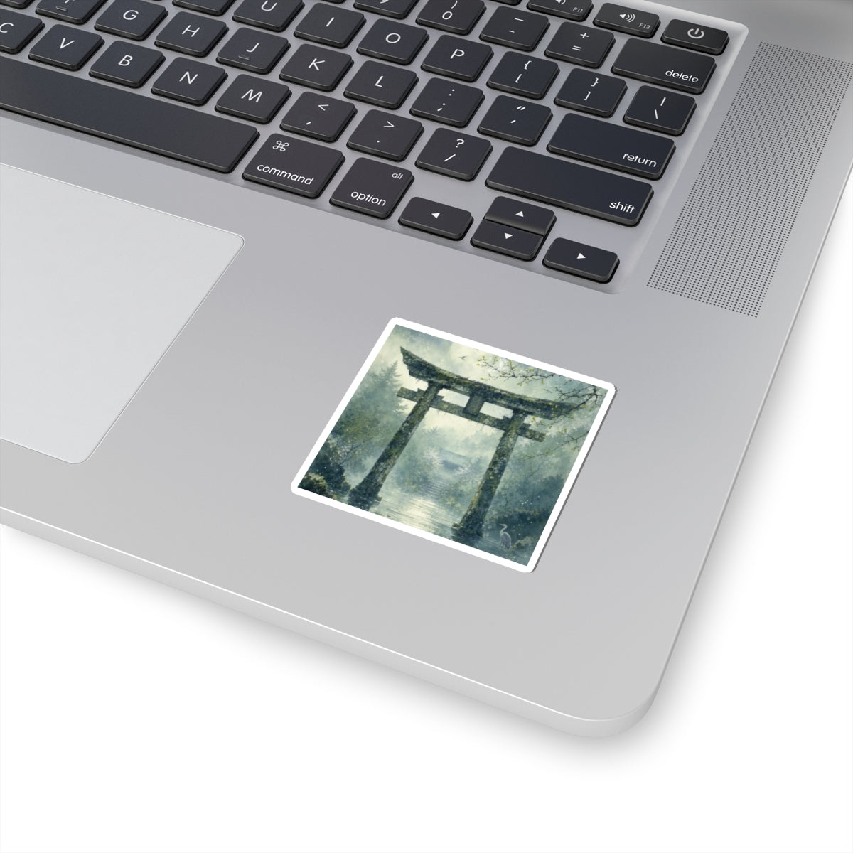 Datsuzoku Torii Gate Sticker - Japandi Watercolor