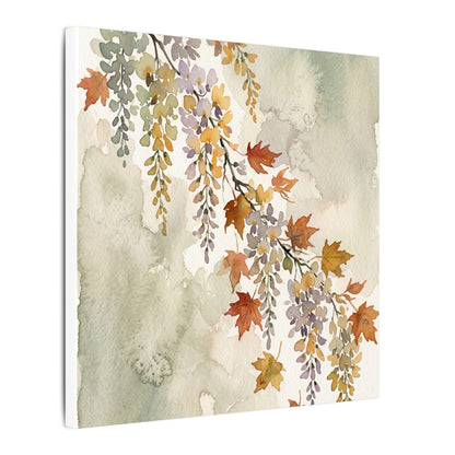 Ma Wisteria Canvas Art - Japandi Watercolor