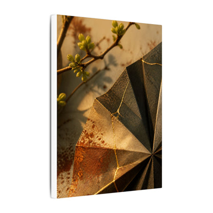 Ma Paper Fold Canvas Art - Kintsugi Broken Beauty