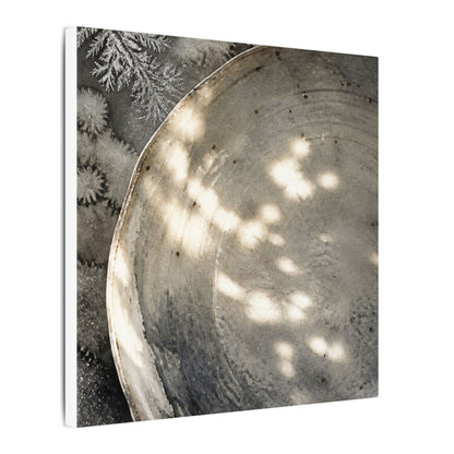 Ceramic Bowl Watercolor Canvas Art | Warm Japandi Art