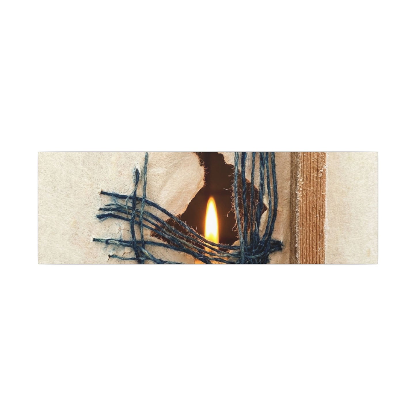 Winter Shoji Screen Broken Beauty Canvas Art | Resilient Decor