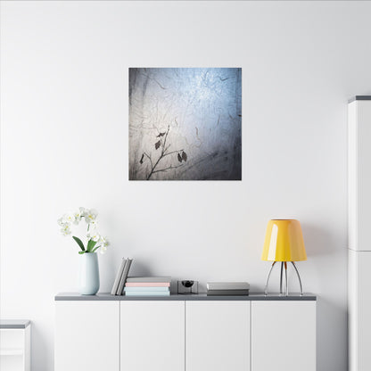Moonlight Shoji Screen Canvas Art - Japandi Shibui