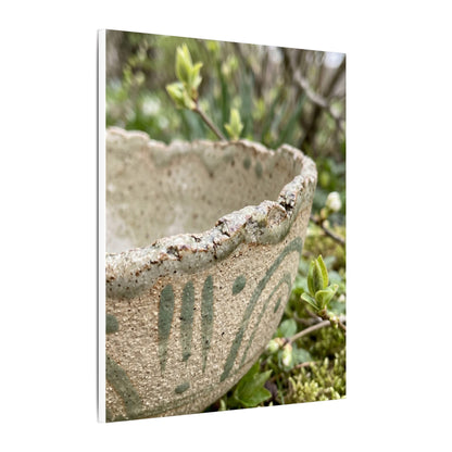 Elegant Ceramic Bowl Canvas Art - Japanese Pattern Japandi