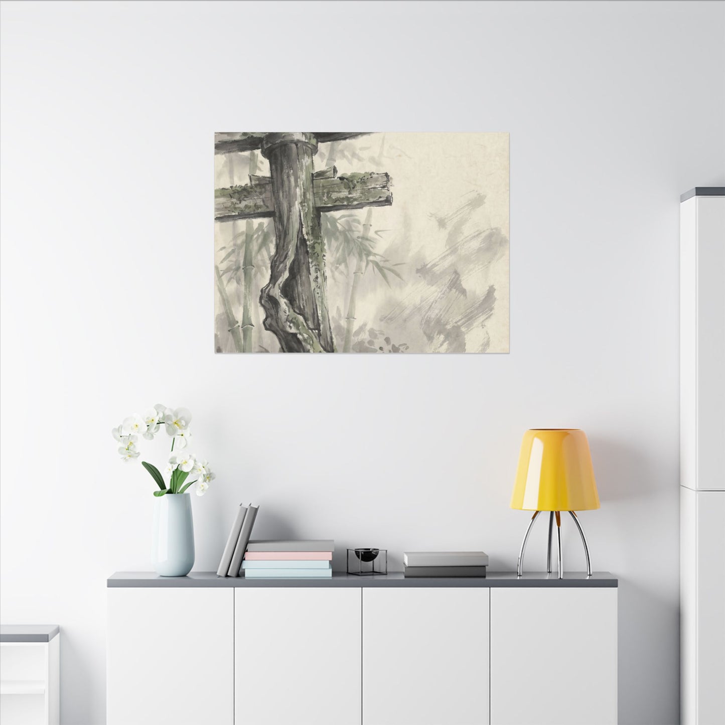 Torii Gate Summer Canvas Art | Zen Tranquil Design