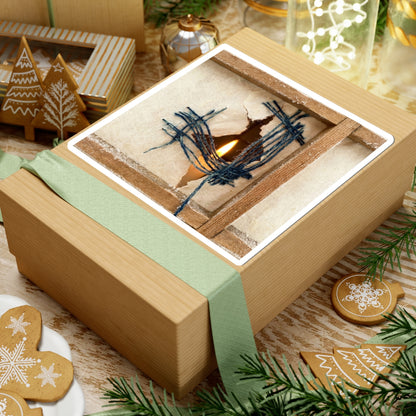 Candlelight Shoji Screen Sticker - Kintsugi Kanso