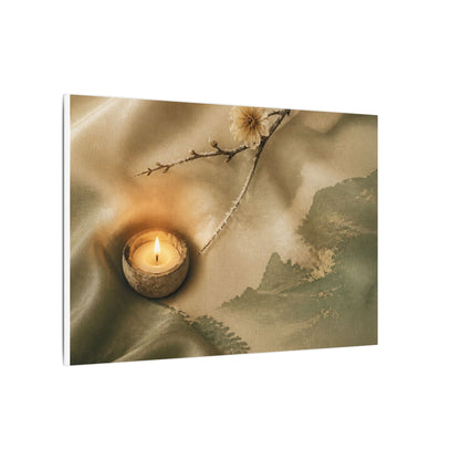 Silk Drape Japanese Pattern Canvas Art | Warm Japandi Art