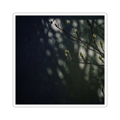 Shoji Screen Sticker | Spring Dark Japandi Moody Minimal Art Art Print