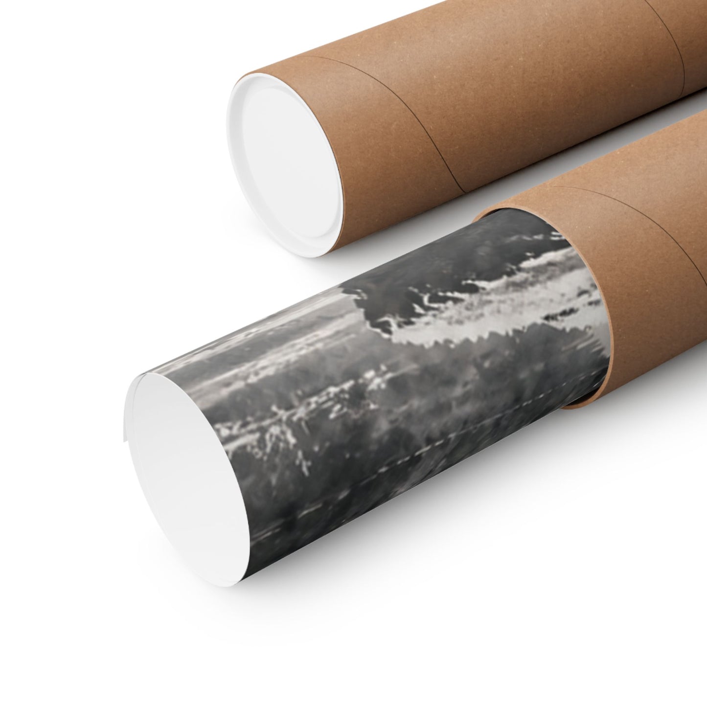 Dappled Incense Smoke Wall Art Print - Zen Seijaku