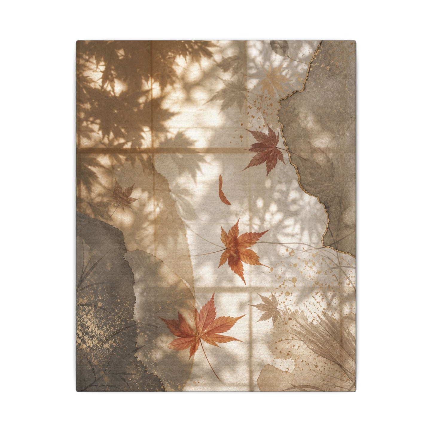 Datsuzoku Shoji Screen Canvas Art - Japandi Japanese Pattern