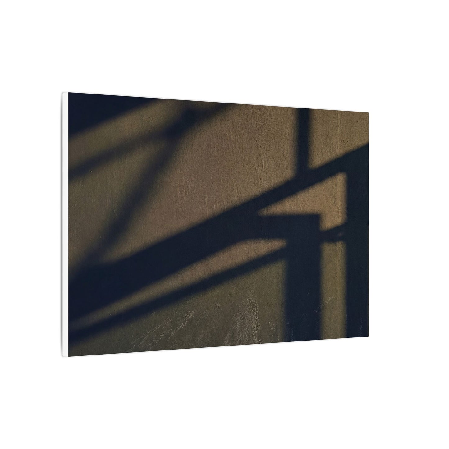 Sophisticated Shadow Play Canvas Art - Moody Minimal Dark Japandi