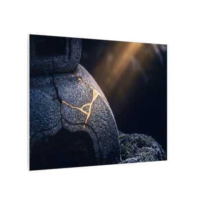 Ma Moonlit Garden Canvas Art - Kintsugi Broken Beauty
