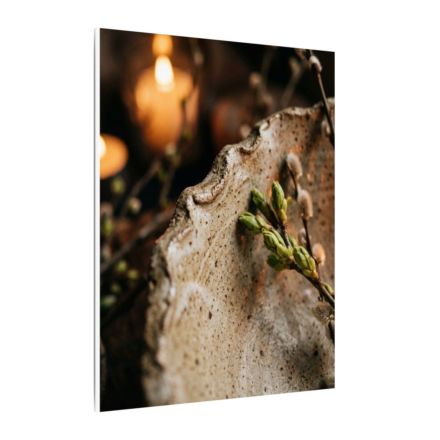 Overcast Ceramic Bowl Canvas Art - Japandi Ma