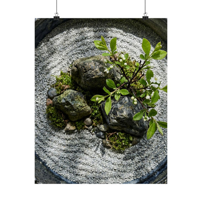 Ceramic Bowl Spring Wall Art Print | Zen Tranquil Design