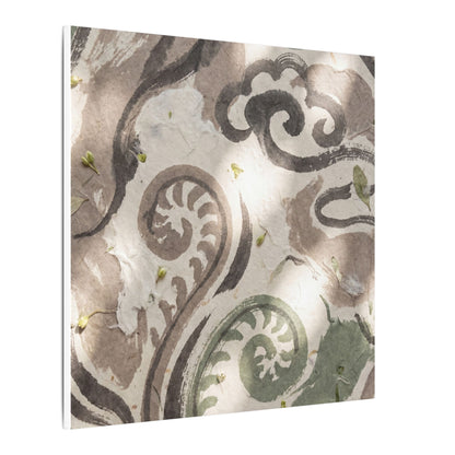 Dappled Ink Brushstroke Canvas Art - Japandi Ma