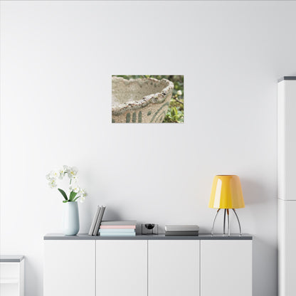 Elegant Ceramic Bowl Canvas Art - Japanese Pattern Japandi