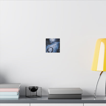Moonlight Silk Drape Canvas Art - Zen Datsuzoku