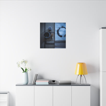 Tea Ceremony Enso Canvas Art | Calm Zen Art