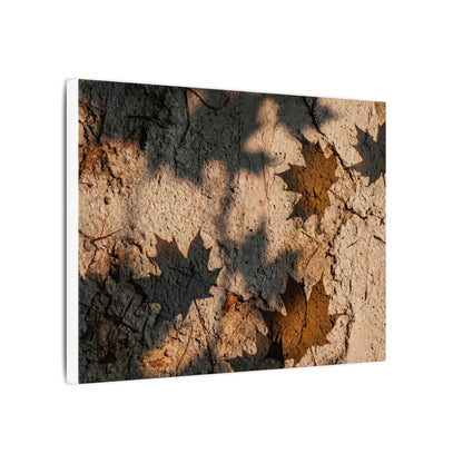 Cozy Shadow Play Canvas Art - Texture Japandi