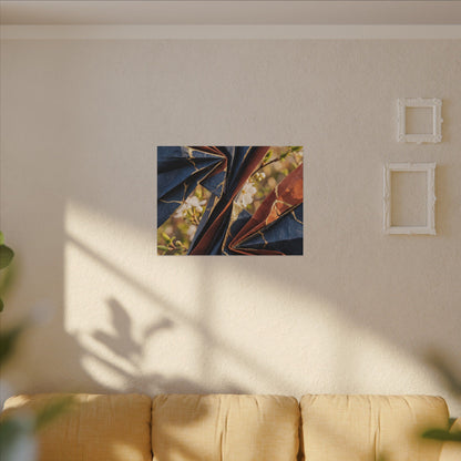 Spring Ceramic Bowl Watercolor Canvas Art | Warm Decor