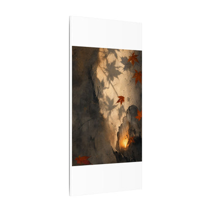 Shadow Play Texture Canvas Art | Neutral Japandi Art