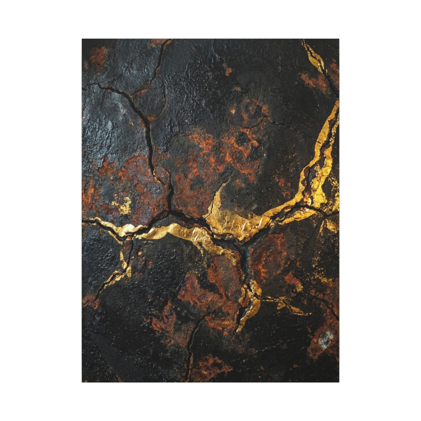 Kintsugi Broken Beauty Canvas Art