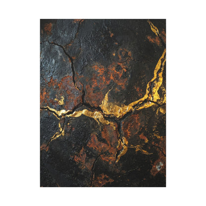 Kintsugi Broken Beauty Canvas Art