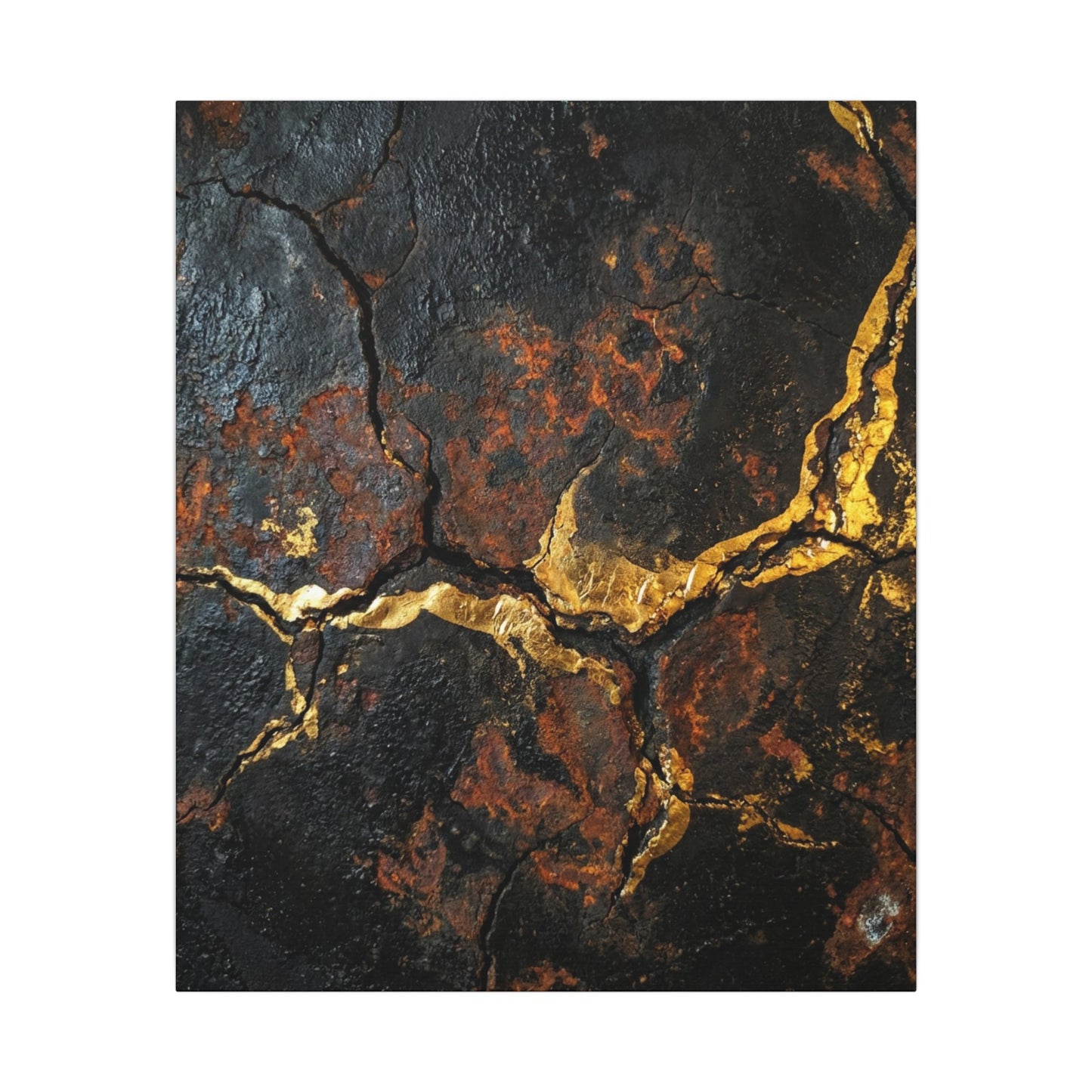 Kintsugi Broken Beauty Canvas Art