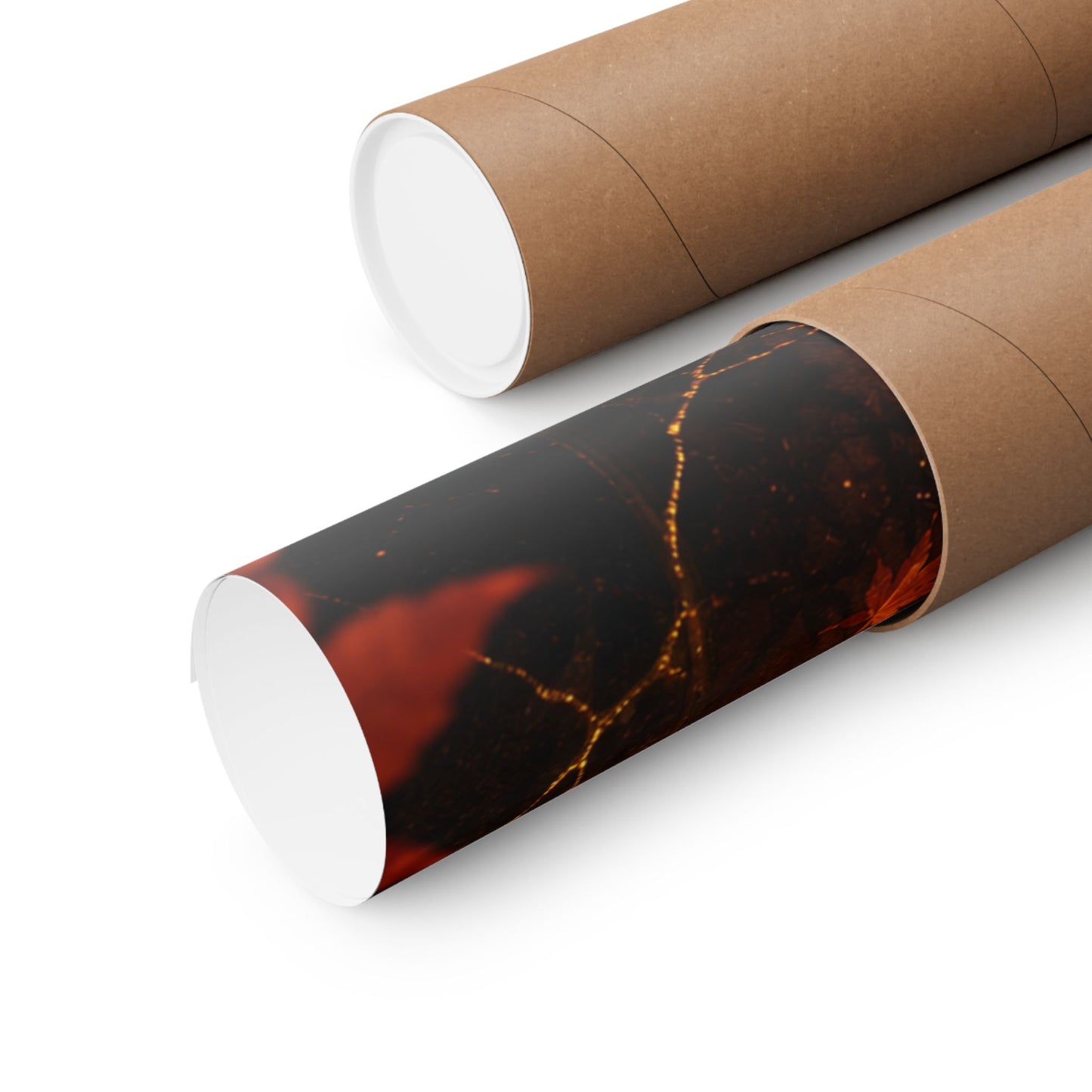 Resilient Shoji Screen Wall Art Print - Gold Vein Kintsugi