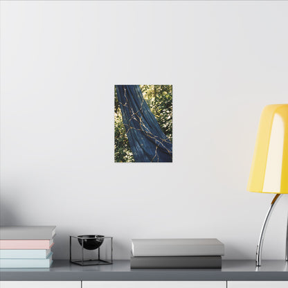 Resilient Silk Drape Canvas Art - Gold Repair Kintsugi