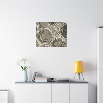 Wabi-sabi Pattern Japandi Japanese Pattern Canvas Art