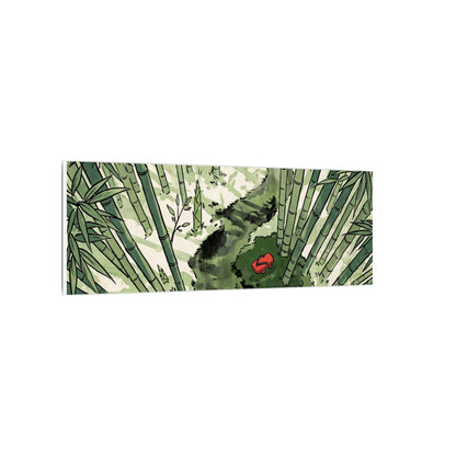 Peaceful Bamboo Grove Canvas Art - Ukiyo E Inspired Zen