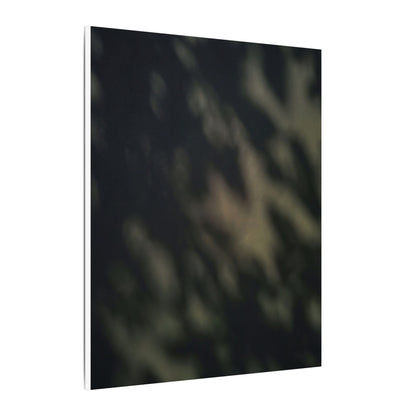 Dappled Shadow Play Canvas Art - Dark Japandi Ma