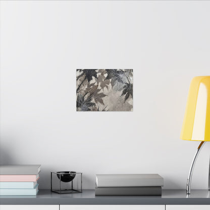 Shadow Play Texture Canvas Art | Cozy Japandi Art