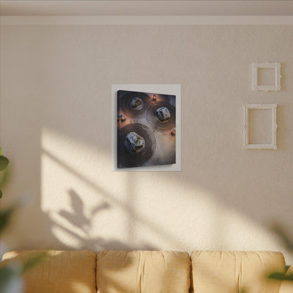 Candlelight Rock Garden Canvas Art - Japandi Ma