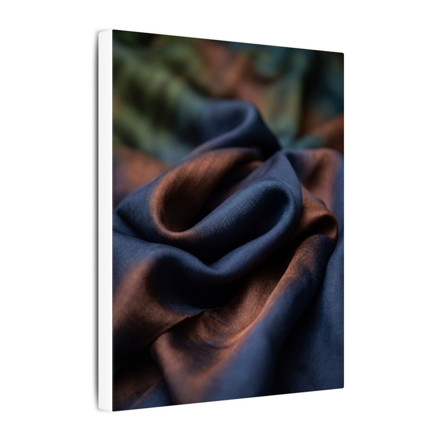 Summer Silk Drape Shadow Zen Canvas Art | Sophisticated Decor