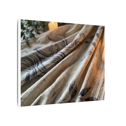 Fukinsei Silk Drape Canvas Art - Japandi Japanese Pattern