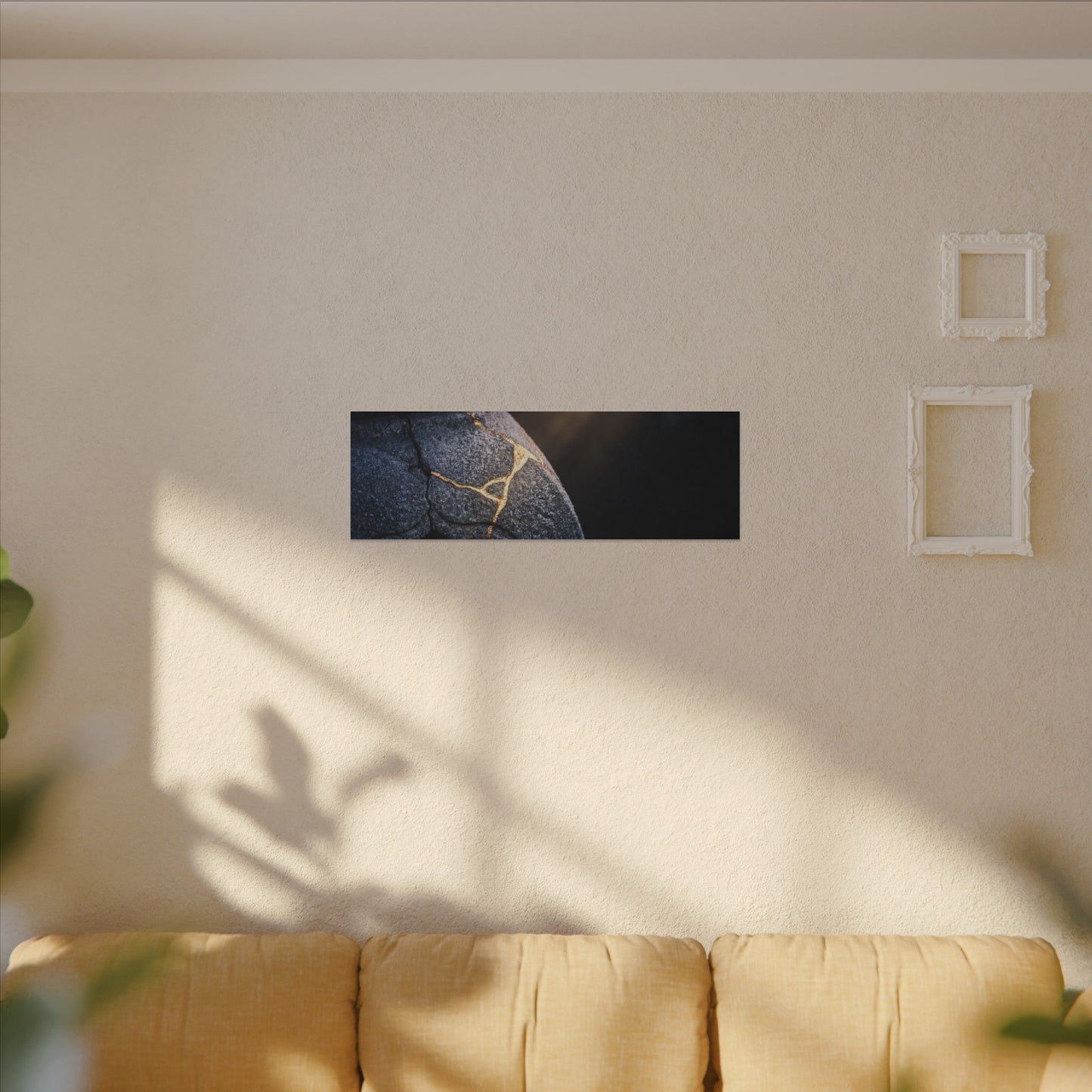 Ma Moonlit Garden Canvas Art - Kintsugi Broken Beauty