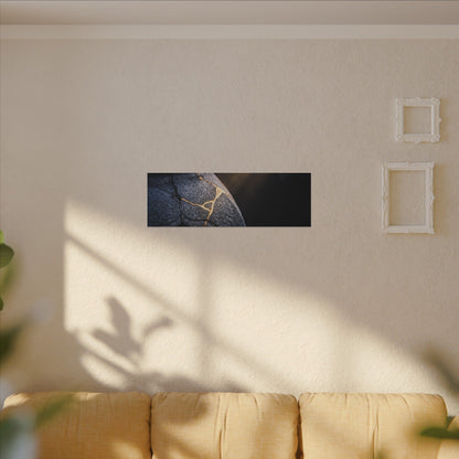 Ma Moonlit Garden Canvas Art - Kintsugi Broken Beauty
